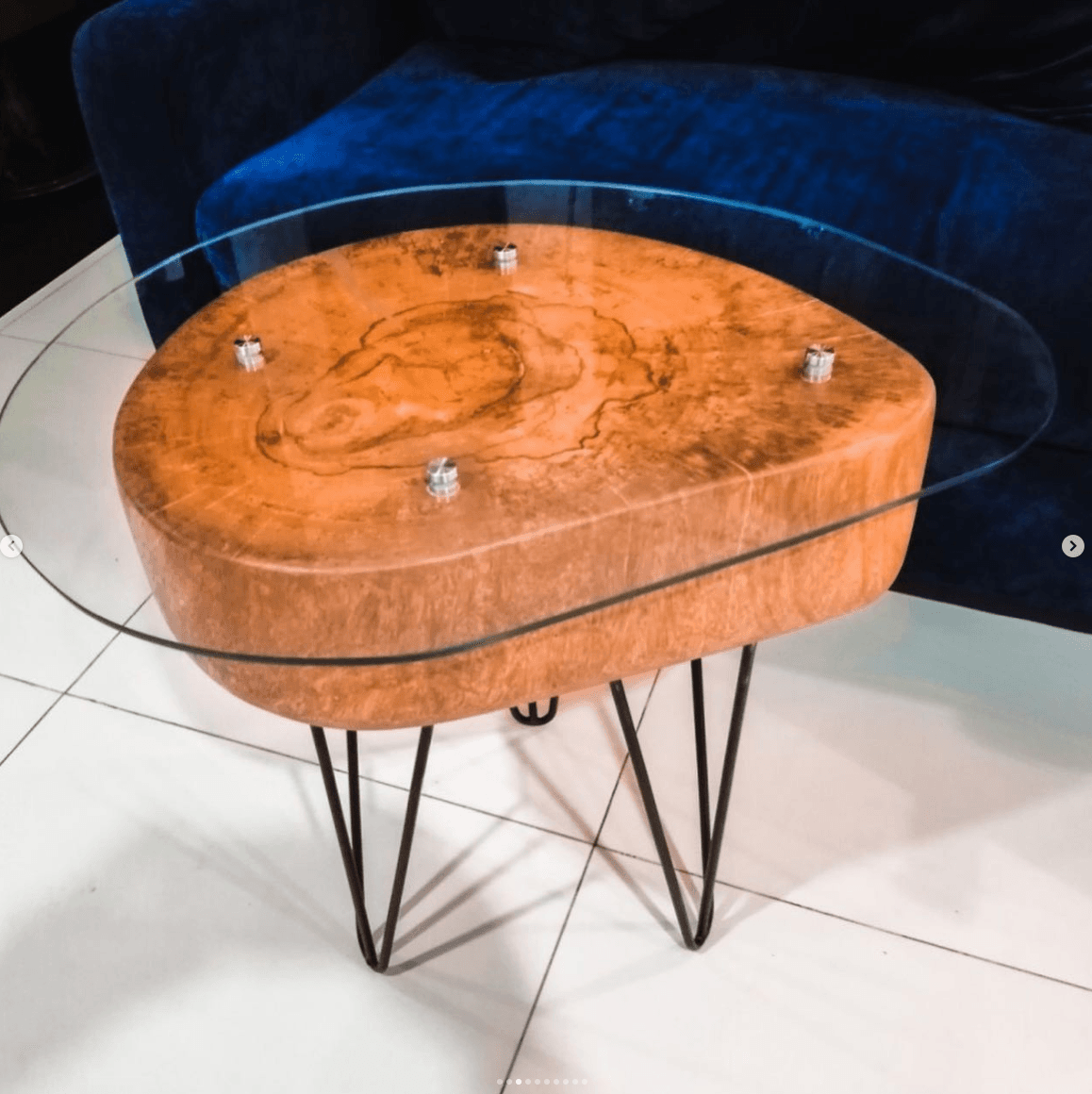 Burl Coffee Table